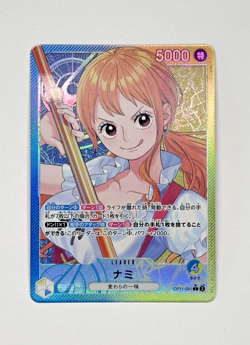 ONE PIECE Nami (Alt Art Leader) OP11-041 "A Fist of Divine Speed" Japanese - Image 3