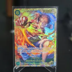 One Piece CCG Monkey D Luffy Op13-118 Sec Alt Art Near Mint - Image 1