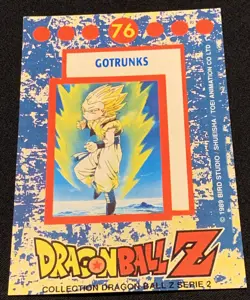 Dragon Ball Z DBZ 1989 Trading Card Bird Studio Series 2 Holo Prism #76 Gotrunks - Image 4