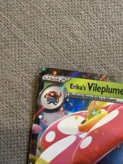 Pokemon TCG Erika’s Vileplume Ex Ascended Heroes 003/217 NM Double Rare Card - Image 2