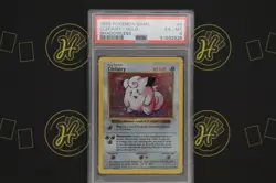 Clefairy Shadowless 5/102 Base Set WOTC 1999 Pokemon Trading Card EX-MT PSA 6 - Image 1