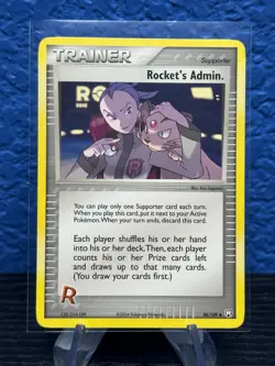 Pokemon Card - Rocket's Admin. Team Rocket Returns 86/109 Uncommon - Image 1