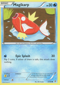 Magikarp - Generations Set 20th Anniversary - Pokemon Card - 22/83 - Image 1