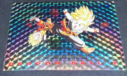 Dragon Ball Z DBZ 1989 Trading Card Series 2 Holo Prism #19 Son Goten Y Trunks - Image 1