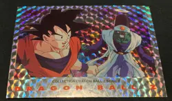 Dragon Ball Z DBZ 1989 Trading Card Series 2 Holo Prism #42 Son Goku Y Paikuhan - Image 2