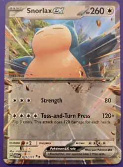 Lot of 3 Pokemon Cards Near Mint - Snorlax Ex - Eiscue Ex - Dragonite Ex - Image 3
