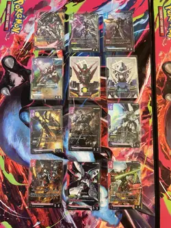 gundam card game english Card Lot Of 12 … Different Sets - Image 1
