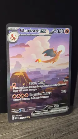 Pokemon TCG Charizard EX Scarlet & Violet 151 Card 199/165 NM/M - Image 2