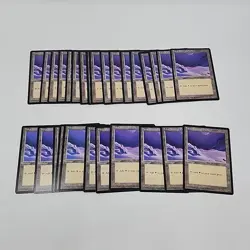 Lot of 28 Ice Age Magic The Gathering MTG Snow Covered Plains Land Cards NM/M - Image 1