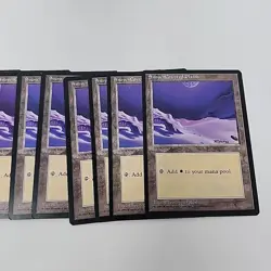 Lot of 28 Ice Age Magic The Gathering MTG Snow Covered Plains Land Cards NM/M - Image 5