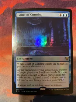 MTG Commander Legends Court of Cunning Foil - Image 1