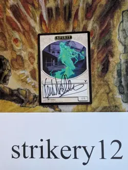 1x Spirit Token – Signed by Kev Walker – MTG - Image 1