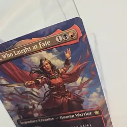 Alesha, Who Laughs At Fate MTG FDN NM Near Mint Non Foil Borderless Fast Ship - Image 3