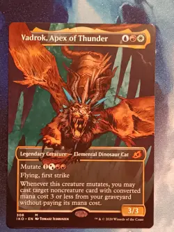 Vadrok, Apex of Thunder (showcase) - Ikoria - NM - MTG Magic The Gathering - Image 1