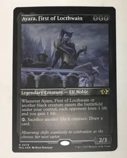 Ayara, First of Locthwain (Foil Etched) March of the Machine: Multiverse Legends - Image 1