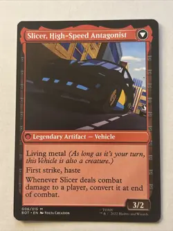 Slicer, Hired Muscle *Non-Foil* BOT 6 Mtg Mythic NM - Image 3