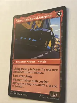 Slicer, Hired Muscle *Non-Foil* BOT 6 Mtg Mythic NM - Image 4
