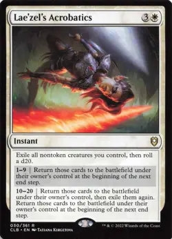 Magic: The Gathering 2022 Baldur's Gate Lae'zel #30 Rare - Image 1