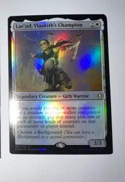 Lae'zel, Vlaakith's Champion Commander Legends: Battle for Baldur's Gate Foil - Image 1