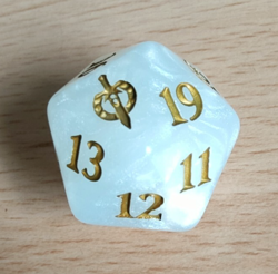 MTG Oversized D20 Spin Down Dice - Magic the Gathering - Various Sets - Image 4