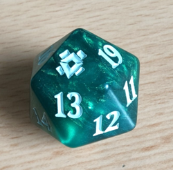 MTG Oversized D20 Spin Down Dice - Magic the Gathering - Various Sets - Image 5