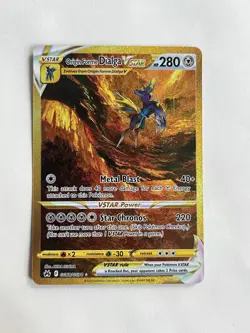 Pokemon TCG Origin Forme Dialga VSTAR Secret Rare GG68/GG70 Crown Zenith M/NM - Image 1