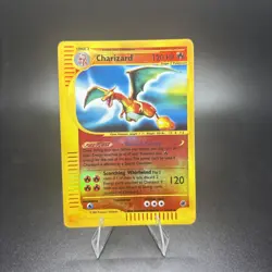 Pokemon TCG Charizard 6/165 Expedition Base Set Reverse Holo - HP/DMG -g - Image 1