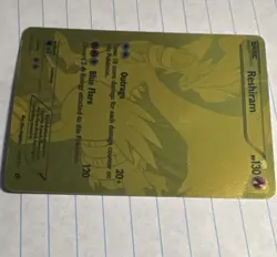 Pokemon TCG Reshiram Full Art Holo Secret Rare Legendary Treasures 114/113 HP13… - Image 3
