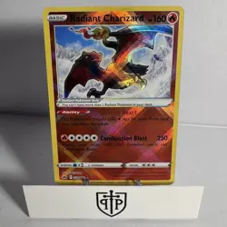 Pokemon TCG - Radiant Charizard 020/159 Crown Zenith - Holo Radiant Rare - NM - Image 1