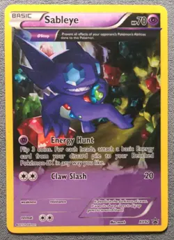 Pokemon English - Black Star Promo - Sableye XY92 - LP - Image 1