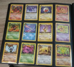 (NM) Pokemon Team Rocket 1st Edition Complete Uncommon & Common Set #32-82 - Image 1