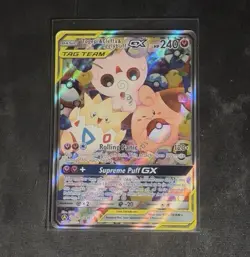 Pokemon Togepi & Cleffa & Igglybuff GX TAG TEAM Alternate Art Promo Holo 143A - Image 1