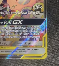 Pokemon Togepi & Cleffa & Igglybuff GX TAG TEAM Alternate Art Promo Holo 143A - Image 2
