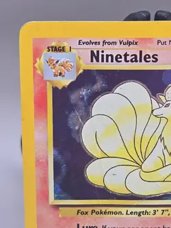 Pokemon TCG Ninetales Base Set 2 12/130 Holo - Image 2