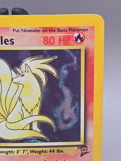 Pokemon TCG Ninetales Base Set 2 12/130 Holo - Image 3