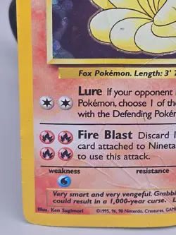 Pokemon TCG Ninetales Base Set 2 12/130 Holo - Image 5