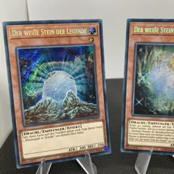 Yugioh Der Weiße Stein LCKC Secret Rare Playset - Image 3