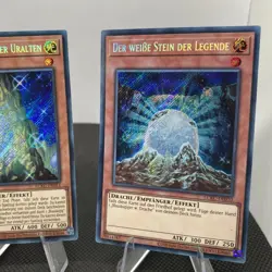 Yugioh Der Weiße Stein LCKC Secret Rare Playset - Image 4