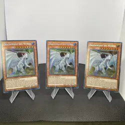 Yugioh Drachengeist Des Weißen LCKC-DE018 1. Auflage Secret Rare Playset - Image 1
