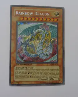 Rainbow Dragon CT04-EN005 (Secret Rare, Limited Edition, Excellent / VLP) - Image 1