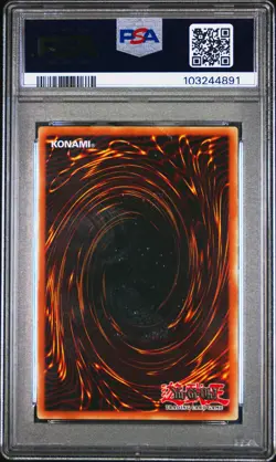 2024 YU-GI-OH! RA03-QUARTER CENTURY BONANZA #EN123 DARK MAGICIAN GIRL PSA 9 - Image 2