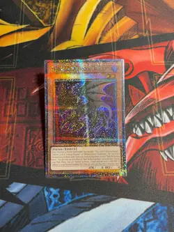 Yu-Gi-Oh! Dark Beckoning Beast RA03-EN027 ** Quarter Century Secret Rare ** - Image 1