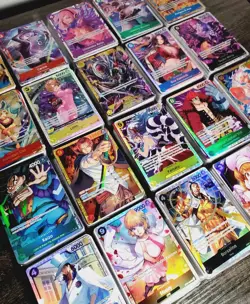 One Piece TCG Card Game 100 Cards Mixed Lot w/ 10 Foils - Image 4