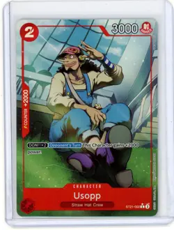 One Piece TCG - Usopp ST21-002 (V.2) Alt Art (AA) - NM - Image 1