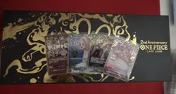ONE PIECE Card Game Japanese 2nd Anniversary Set TCG English with 4 promos - Image 2
