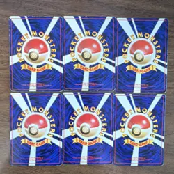 Pokemon TCG Neo Genesis Japanese Lot 6 Cards Poliwag Cyndaquil Scyther - Image 2