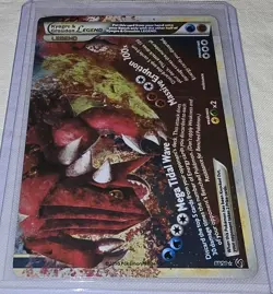 Pokemon Legend Series Kyogre Groudon Bottom Card 88/90 Undaunted - HP - Image 1