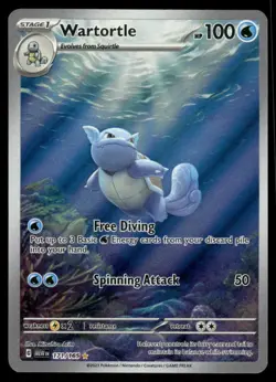 Pokemon Cards Wartortle 171/165 151 Illustration Rare *eBay Live* - Image 1