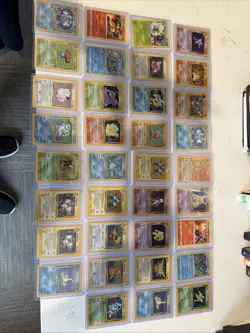 Pokemon Nintendo TCG Vintage 1999 Card Lot 51 Base Jungle Fossil Zapdos - Image 1