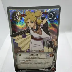 Naruto CCG Temari Foil Ninja Card 146 English 2008 Card Stock Collectible - Image 1